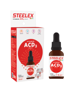 Steelex Kids ACD 3 Drop Bottle and Box